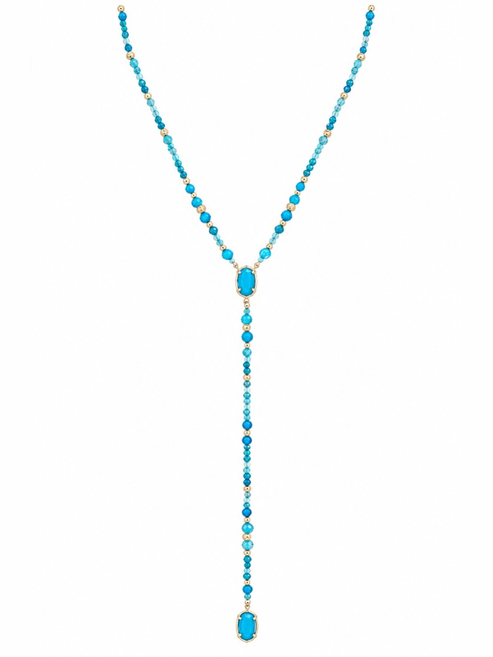 Kendra Scott Y Drop Turquoise Necklace Bethany
